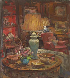 Eichenraum-Lampen